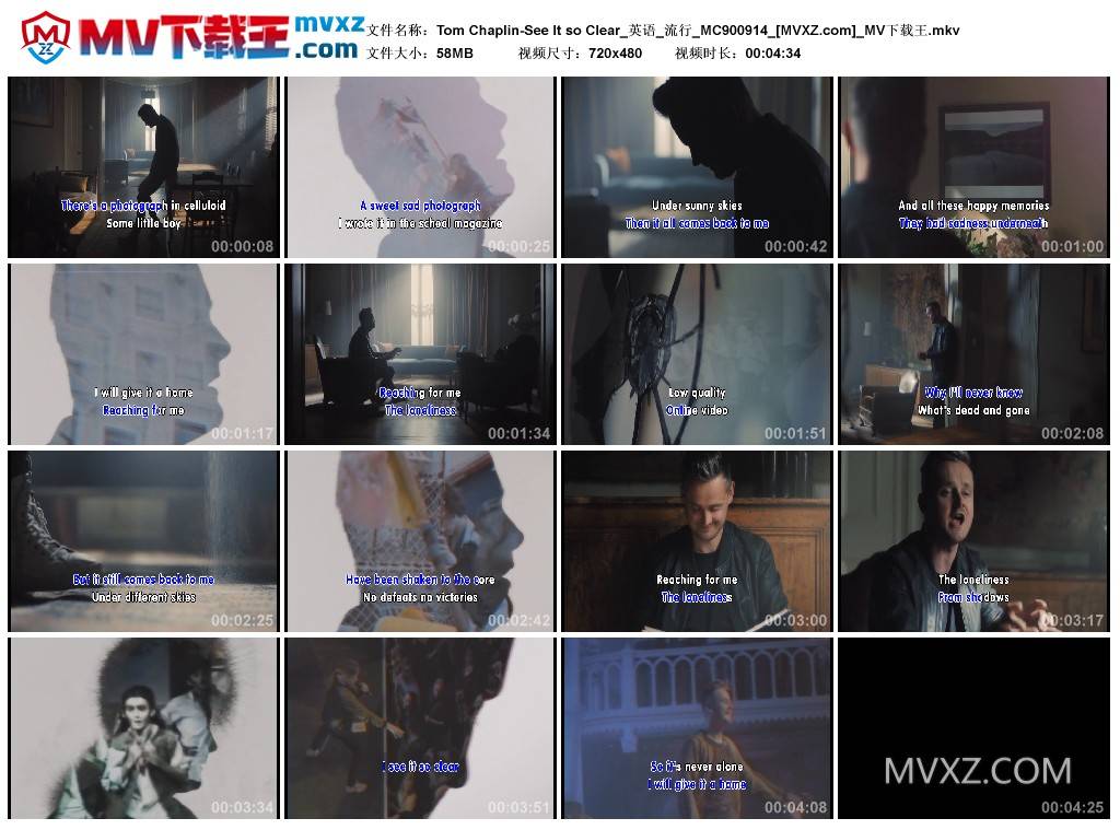 Tom Chaplin-See It so Clear_英语_流行_MC900914